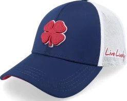 Premium Clover 70 Mesh Navy/White Flexfit - Black Clover