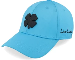 Premium Clover Azure Blue Flexfit - Black Clover