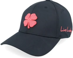 Premium Clover Black/Pink Flexfit - Black Clover