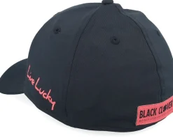Premium Clover Black/Pink Flexfit - Black Clover