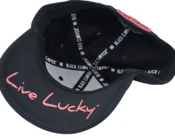 Premium Clover Black/Pink Flexfit - Black Clover