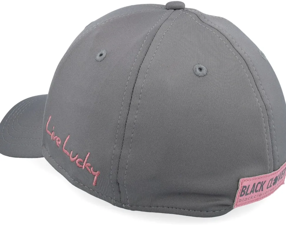 Premium Clover Charcoal/Purple Flexfit - Black Clover