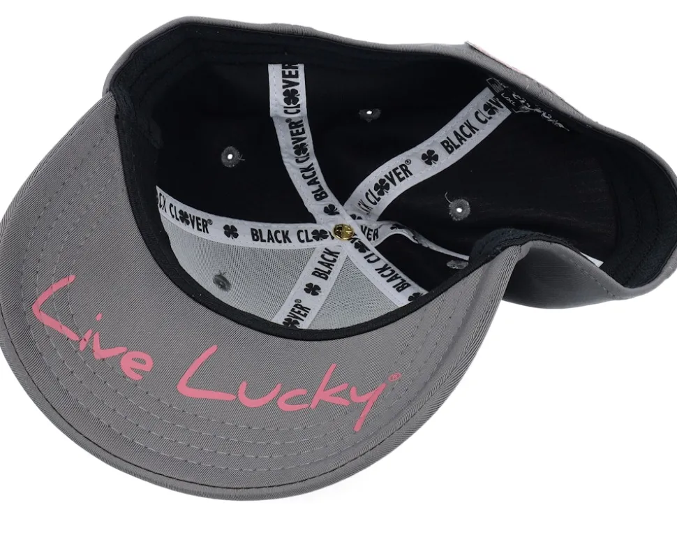 Premium Clover Charcoal/Purple Flexfit - Black Clover