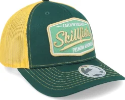 Premium Fishing 112 Split Dark Green/Gold Trucker - Skillfish