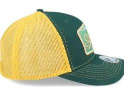 Premium Fishing 112 Split Dark Green/Gold Trucker - Skillfish