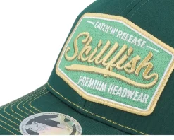 Premium Fishing 112 Split Dark Green/Gold Trucker - Skillfish