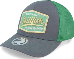 Premium Fishing 112 Split Dark Green/Gold Trucker - Skillfish
