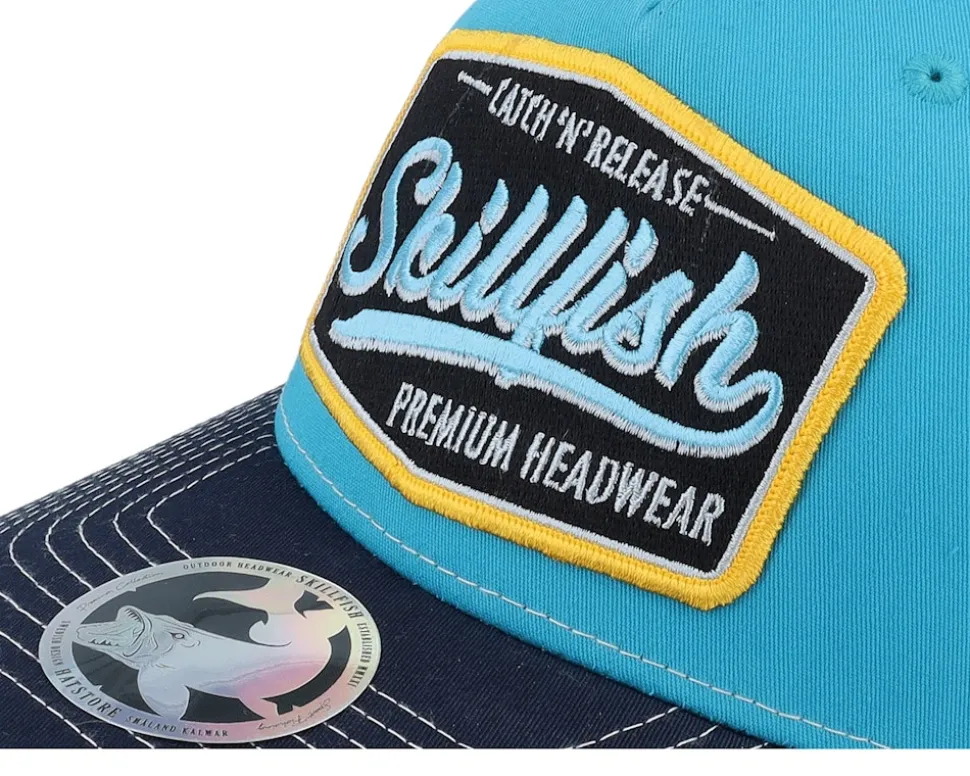 Premium Fishing 112fp Tri Blue Teal/Birch/Navy Trucker - Skillfish