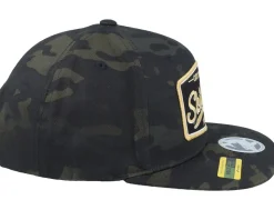 Premium Fishing Multicam Black Camo Snapback - Skillfish