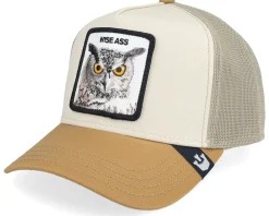Premium Owl Khaki Trucker - Goorin Bros.