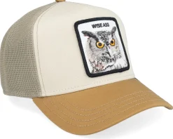 Premium Owl Khaki Trucker - Goorin Bros.