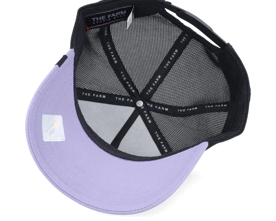 Premium Pigeon Black/Lavendel Trucker - Goorin Bros.
