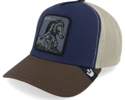 Premium Stallion Navy Trucker - Goorin Bros.