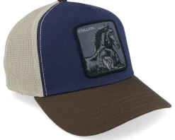 Premium Stallion Navy Trucker - Goorin Bros.