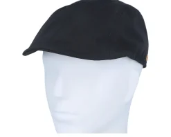Prince Sunblocker Black Flat Cap - Mayser