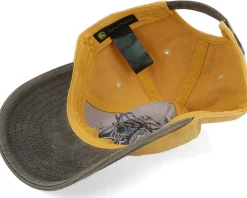 Printed Twill Patch Brown/Black Dad Cap - John Deere