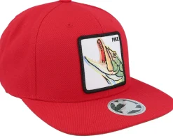Pro Fishing Pike Red Snapback - Skillfish