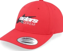 Profile Hat 30 Red Adjustable - Alpinestars