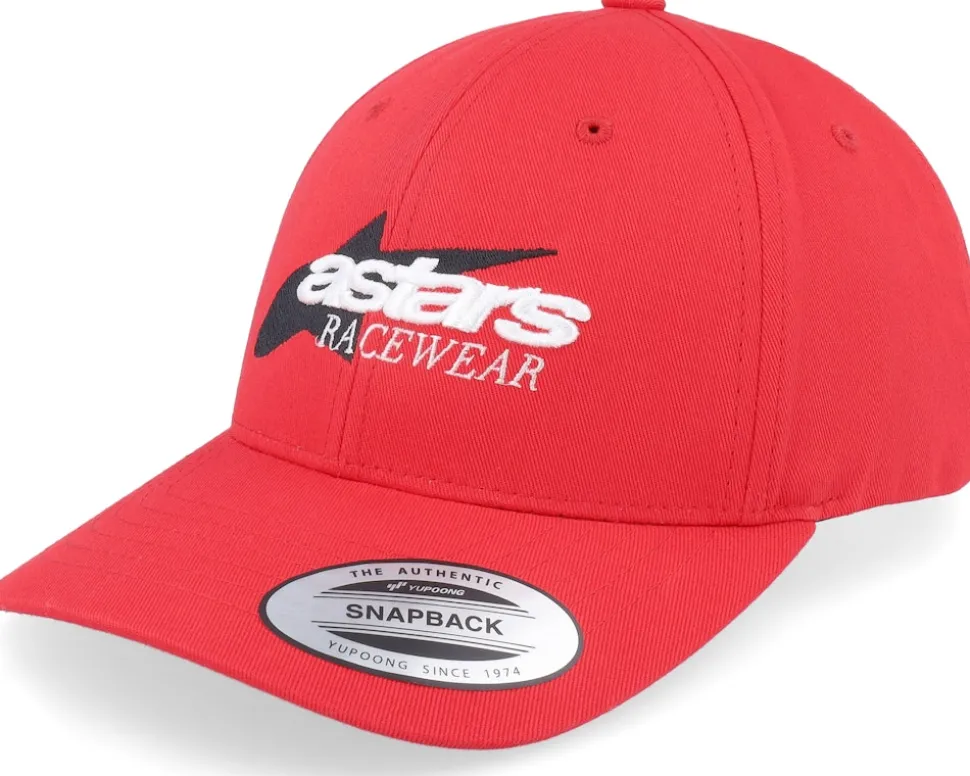 Profile Hat 30 Red Adjustable - Alpinestars