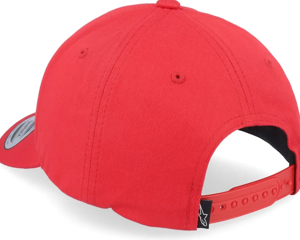 Profile Hat 30 Red Adjustable - Alpinestars