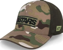 Proximity Mesh Back Multicam Hat Green Trucker - Alpinestars