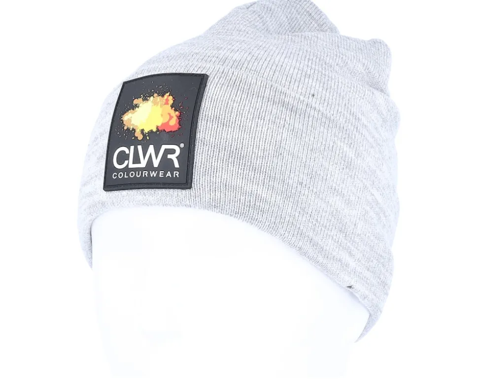 Puppet Beanie Heather Grey Cuff - ColourWear