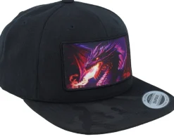 Purple Dragon Black Camo Trucker - Iconic
