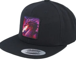Purple Dragon Black Snapback - Iconic