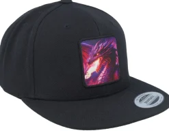 Purple Dragon Black Snapback - Iconic