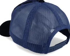 Purple Dragon Velvet Navy Trucker - Iconic