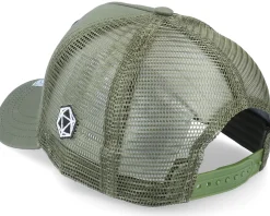 Purple Wizard Patch Olive Trucker - Critiql Hit