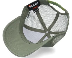 Purple Wizard Patch Olive Trucker - Critiql Hit