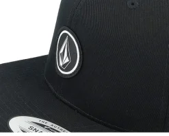 Quarter Twill Black Snapback - Volcom