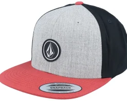 Quarter Twill Cranberry Snapback - Volcom