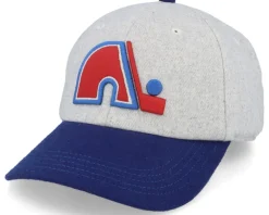Quebec Nordiques NHL Archive Legend Heather Grey/Blue Dad Cap - American Needle