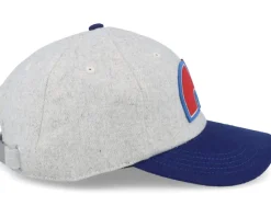 Quebec Nordiques NHL Archive Legend Heather Grey/Blue Dad Cap - American Needle