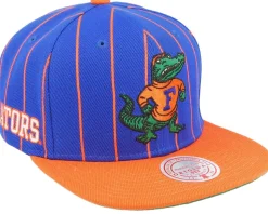 Quebec Nordiques Team Pin Blue Snapback - Mitchell & Ness