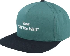 Quoted Bistro Green Snapback - Vans