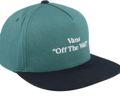 Quoted Bistro Green Snapback - Vans