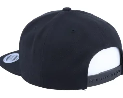 R Letter 3D Black Snapback - Iconic