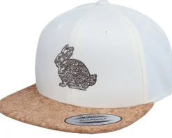 Rabbit Mandala Natural/Cork Snapback - Iconic
