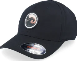 Raccoon Pedro Round Patch Black Flexfit - Scenes