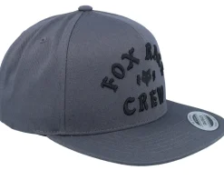 Race Crew Dark Shadow A-Frame Snapback - Fox