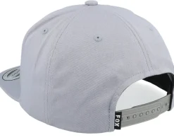 Race Crew Steel Grey Snapback - Fox