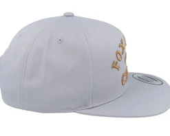 Race Crew Steel Grey Snapback - Fox