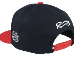 Race Spec Hat Black/Red Snapback - Fox