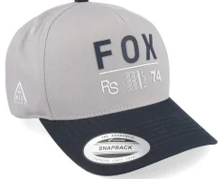 Race Spec Hat Steel Grey/Black A-Frame Adjustable - Fox