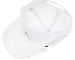 Racing Motorcycle Bike Velvet White A-Frame Trucker - Calza Pennello
