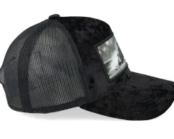 Racing Motorcycle Bike Velvet Black A-Frame Trucker - Calza Pennello