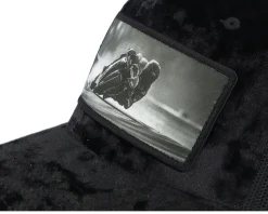 Racing Motorcycle Bike Velvet Black A-Frame Trucker - Calza Pennello
